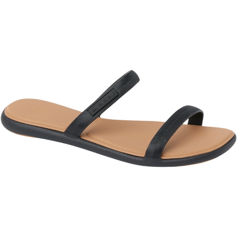 2026 Reef Womens Water Willow Marina Sandals CJ7163 - Black / Tan